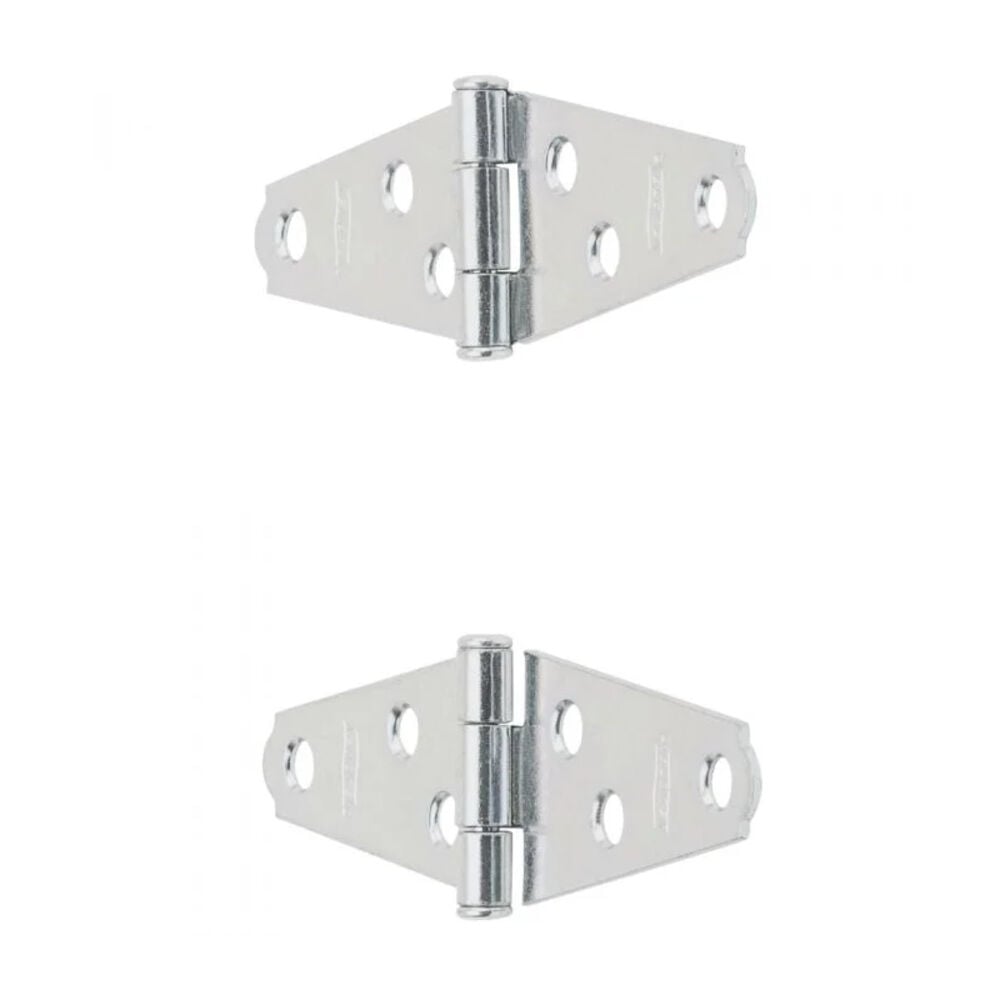 image of 280 Light Strap Hinges in Zinc plated - N127-365