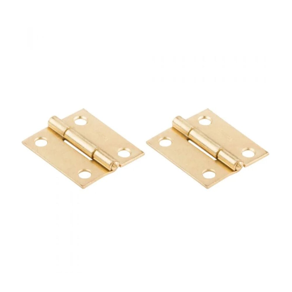 image of 518 Non-Removable Pin Hinges in Brass - N146-068