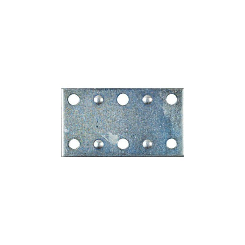 image of 2-1/2-Inch Zinc Mending Brace - 4 Count