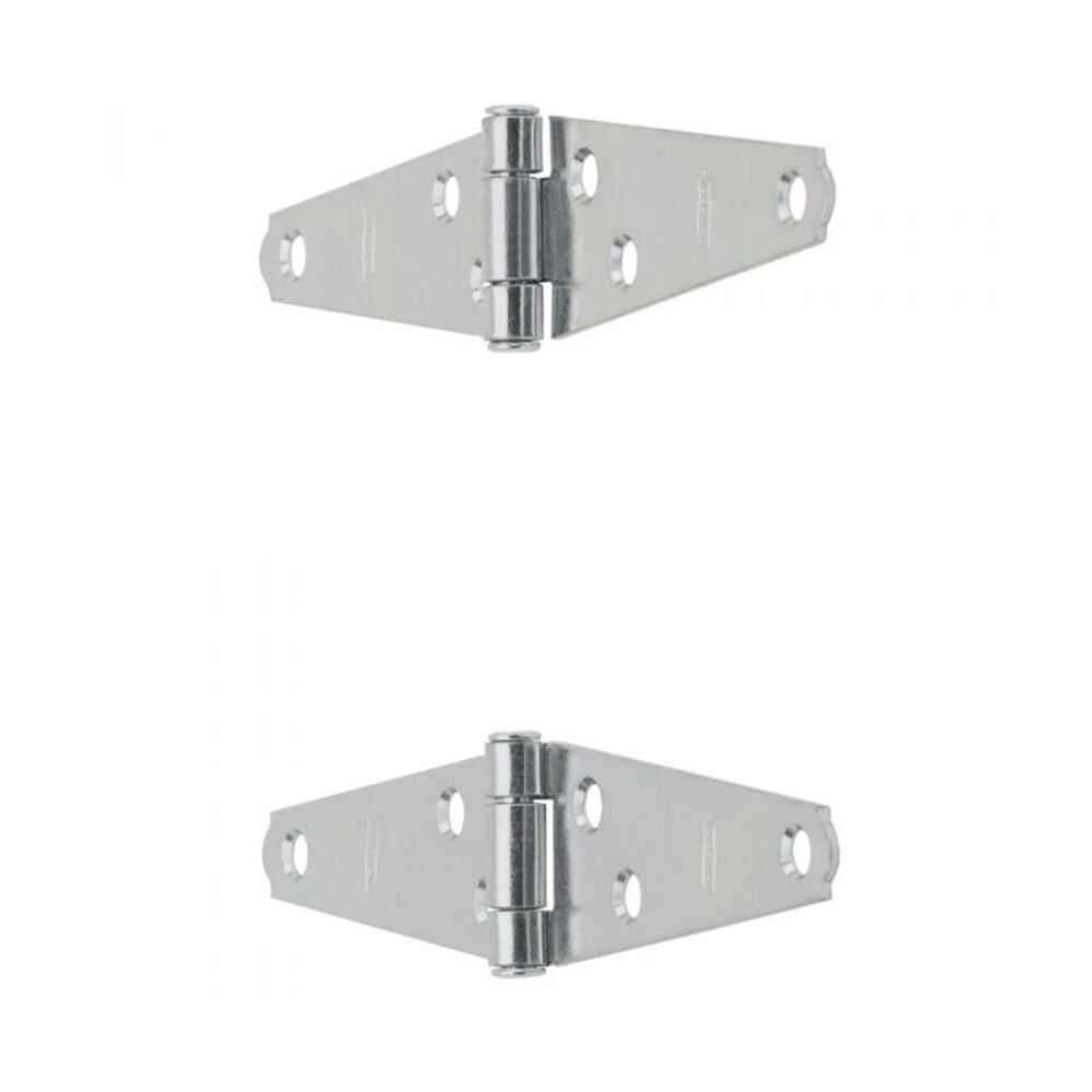 image of 280 Light Strap Hinges in Zinc plated - N127-449