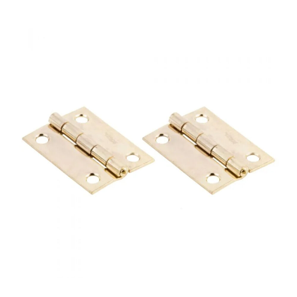 image of 518 Non-Removable Pin Hinges in Brass - N146-175