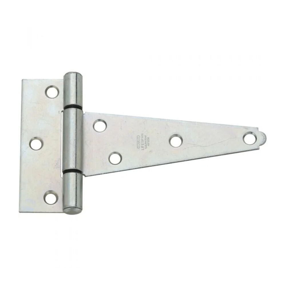 image of 286 Extra Heavy T Hinges in Zinc plated - N129-072