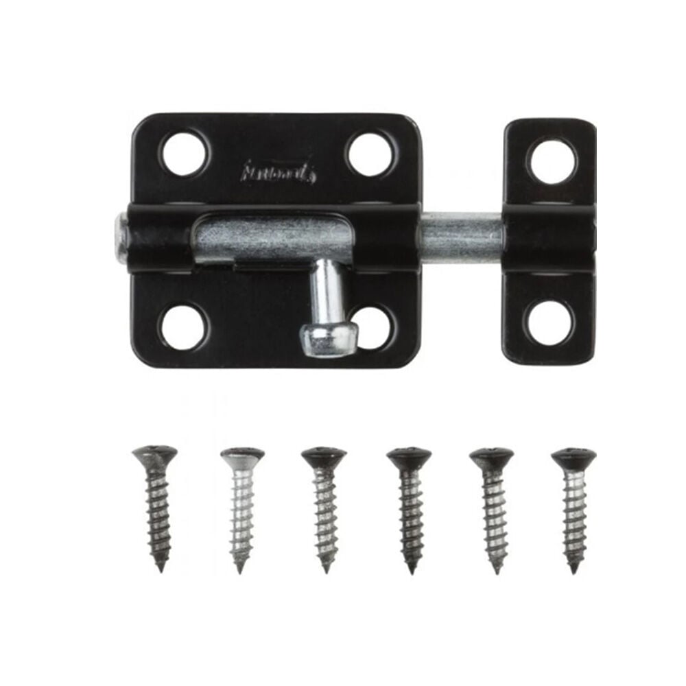 image of 834 Barrel Bolts in Black - N151-431