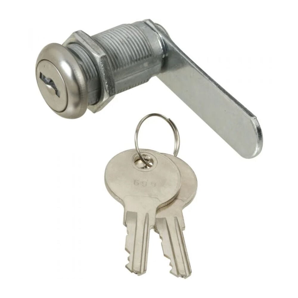 image of 825 Door/Drawer Keyed Alike Utility Locks in Chrome - N192-484