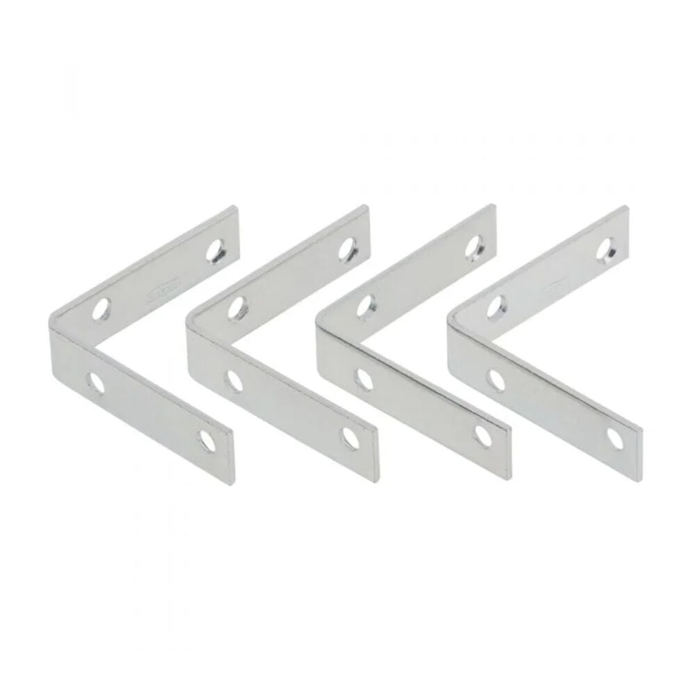 image of 115 Corner Braces in Zinc plated - N113-456