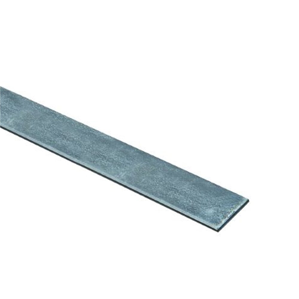image of N180-042 Solid Flat 12 Gauge Steel 1-1/4 By 36 Inch Galvanized