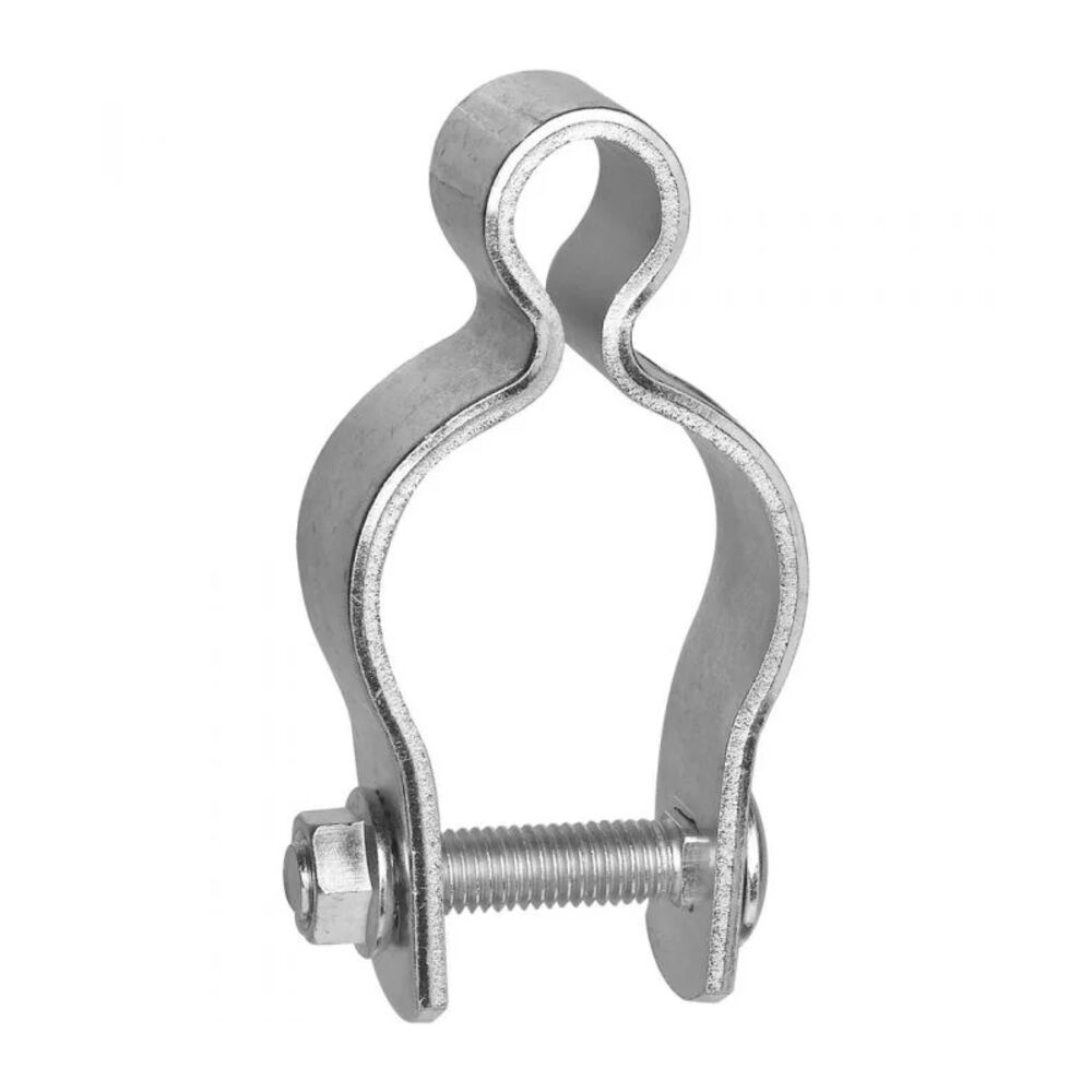 image of 299BC Pipe Gate Hinges in Zinc plated - N275-487
