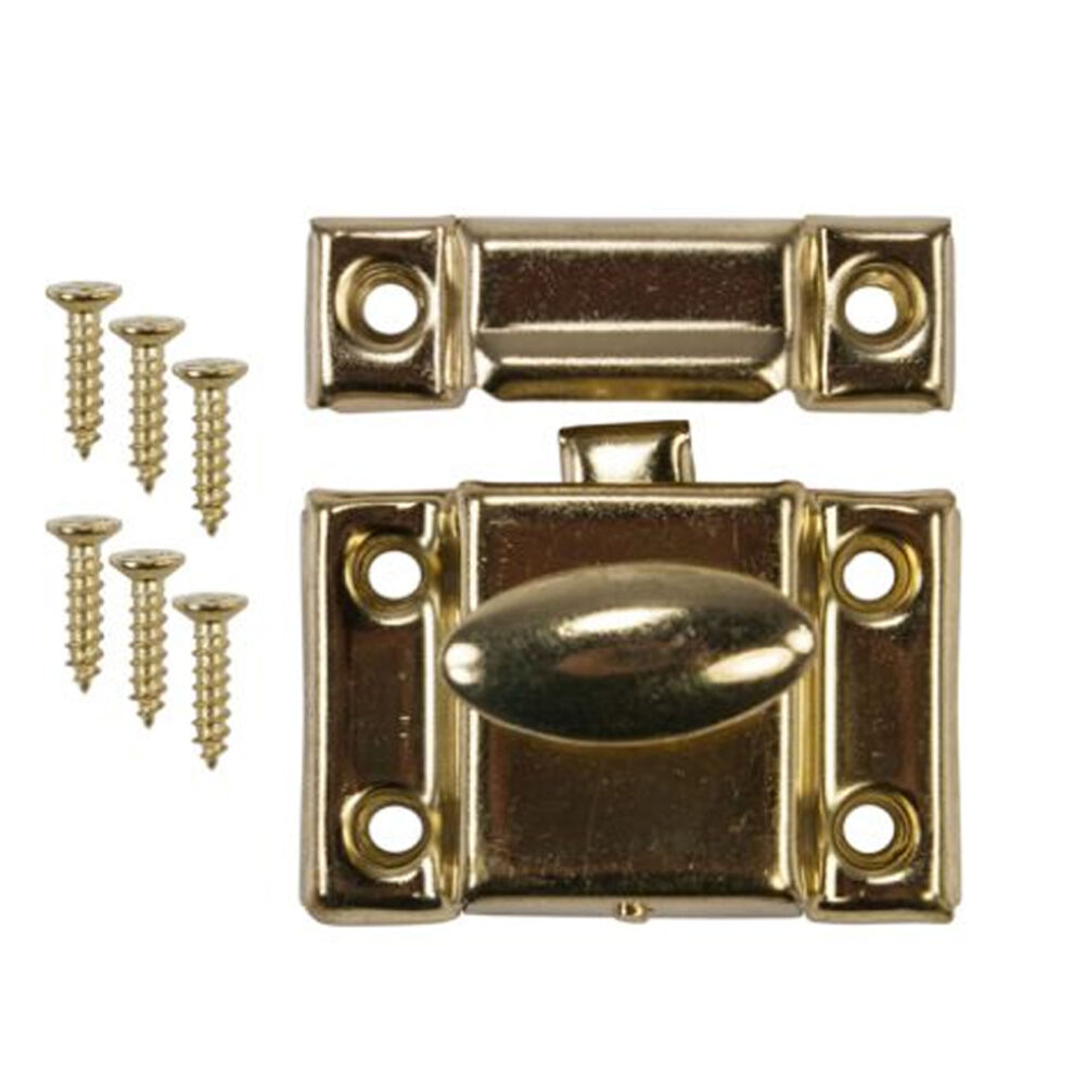 image of N149-625 Cupboard Turn Brass Plated Steel