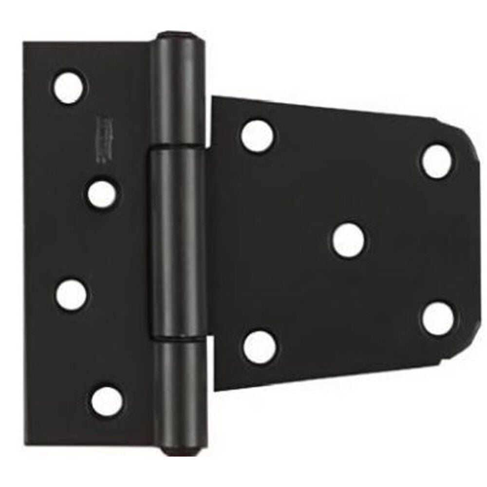 image of N223-867 Extra Heavy Gate Hinge 3-1/2 Inch Black Steel