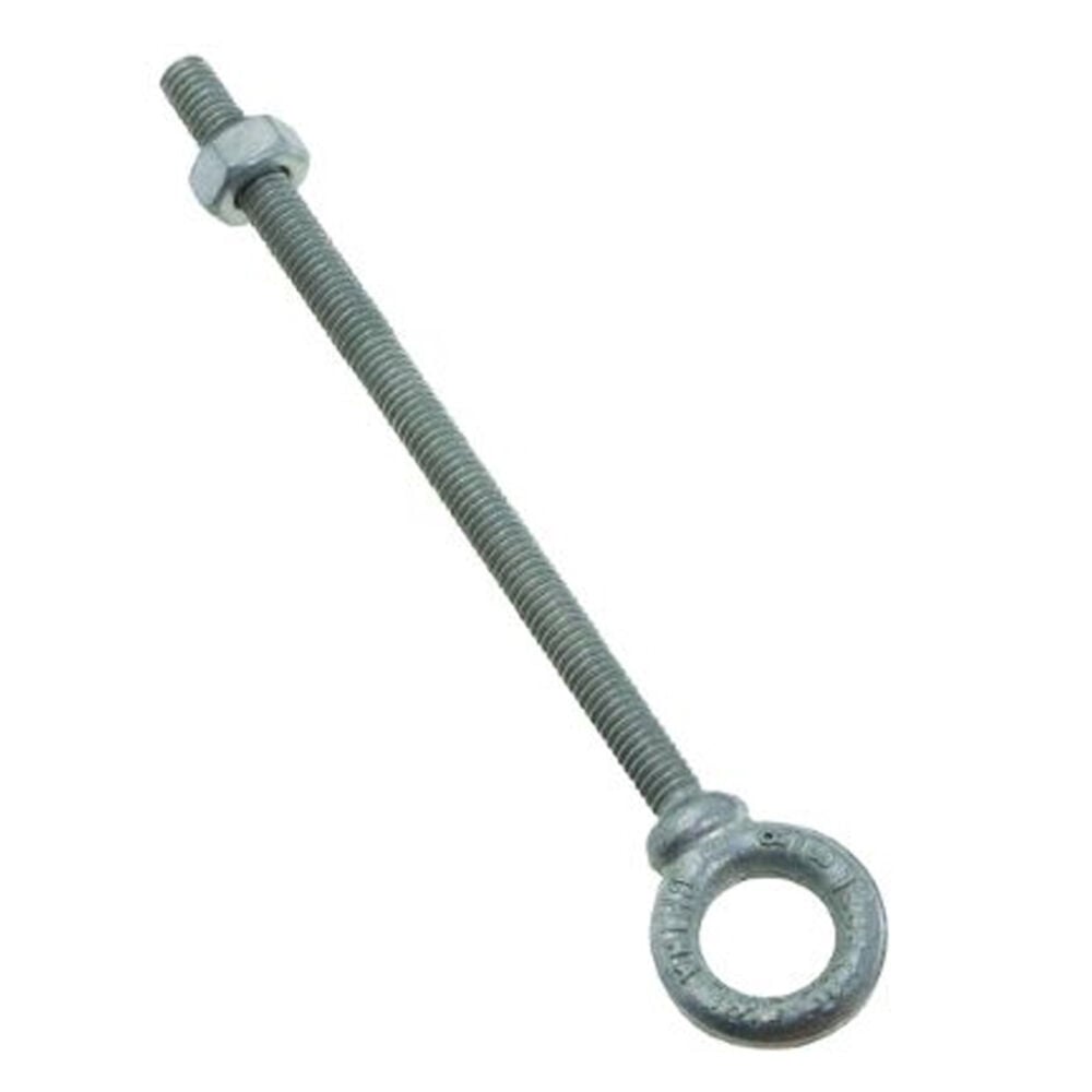 image of N245-142 Eye Bolt 3/8 By 6 in Galvanized Forged