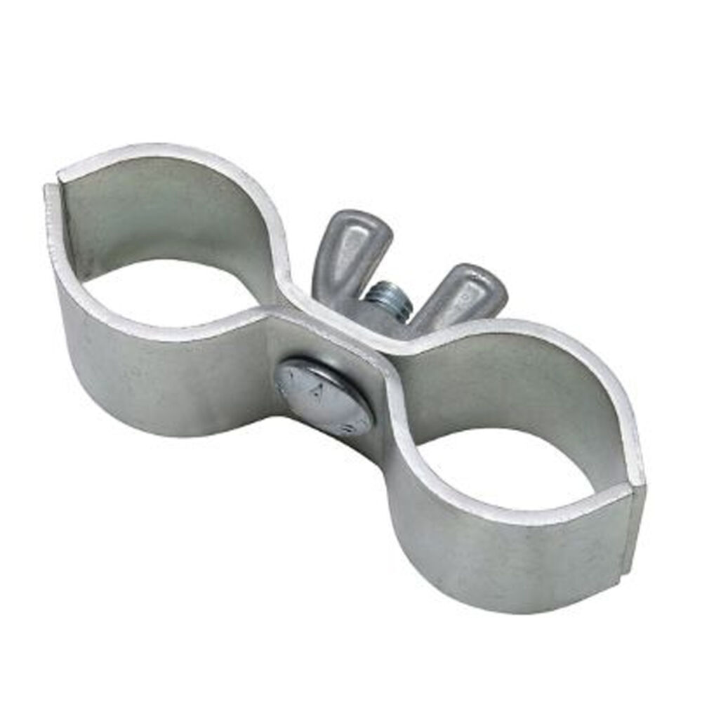 image of N344-630 Pipe Gate Clamp 1-5/8 Inch Zinc Plated Steel