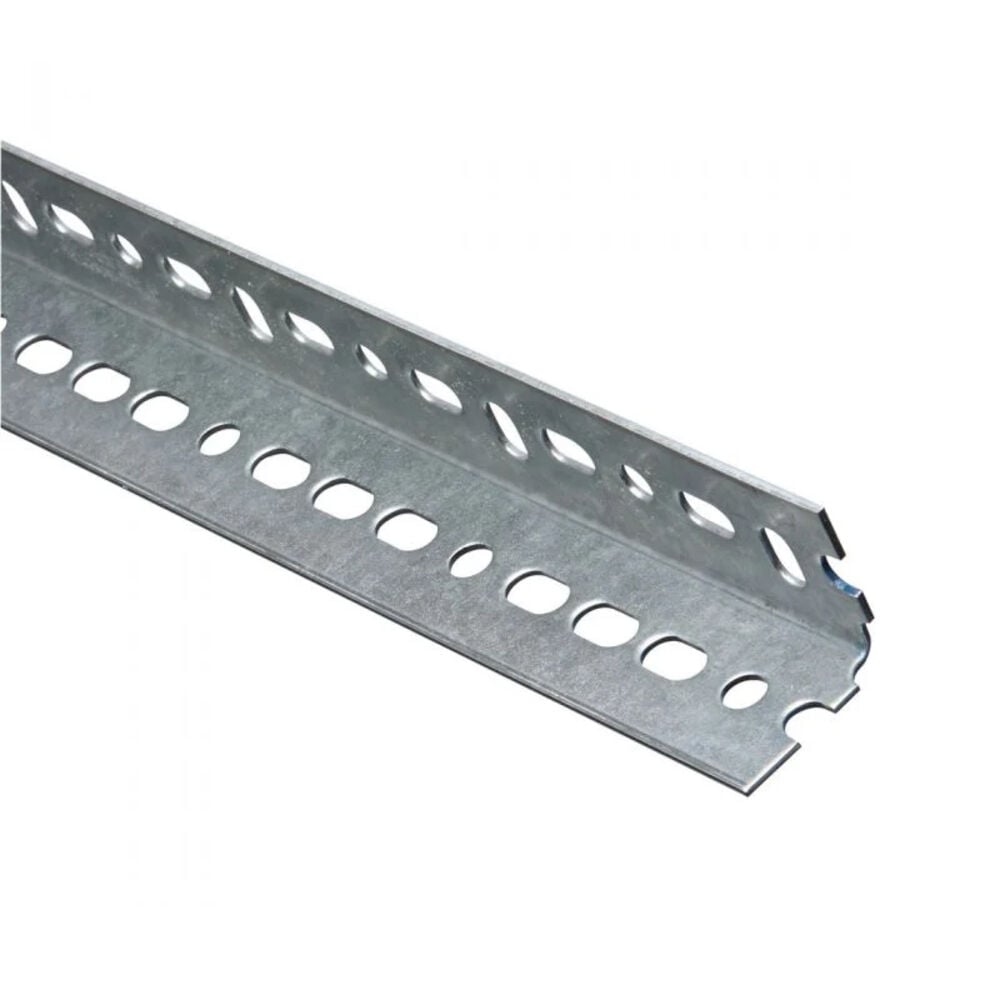 image of 4020BC Slotted Angles - 0.074 Inch Thick in Galvanized - N180-075