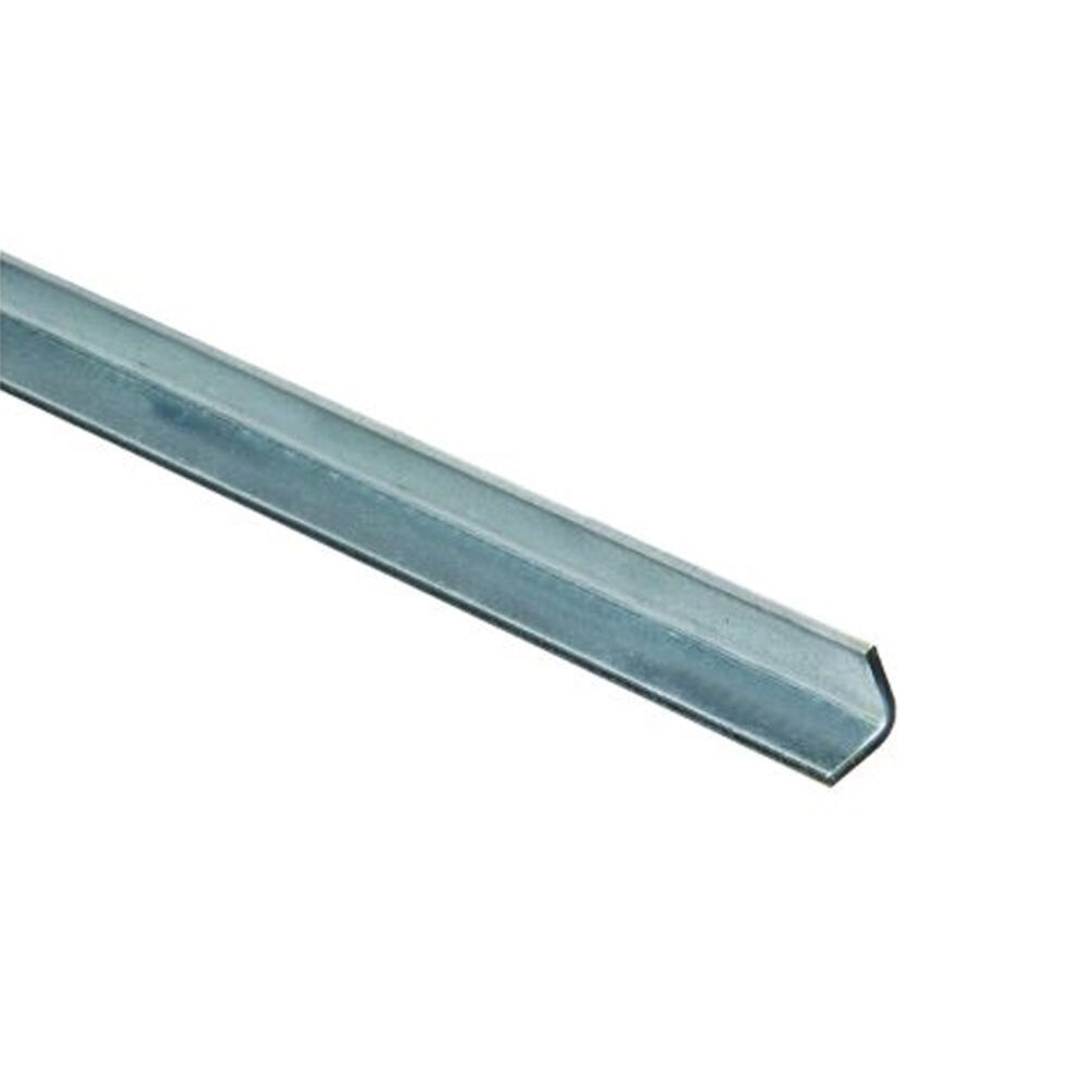 image of N179-903 Solid Angle 12 Gauge Steel 3/4 By 3/4 By 48 Inch Galvanized