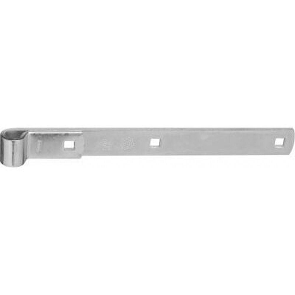 image of N130-765 Hinge Strap 12 Inch Zinc Plated Steel