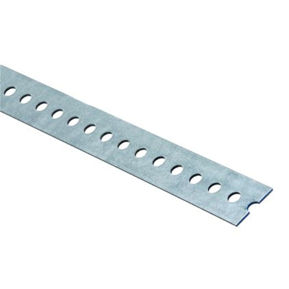 image of N182-774 Slotted Flat Bar 1-3/8 By 60 Inch Galvanized Steel