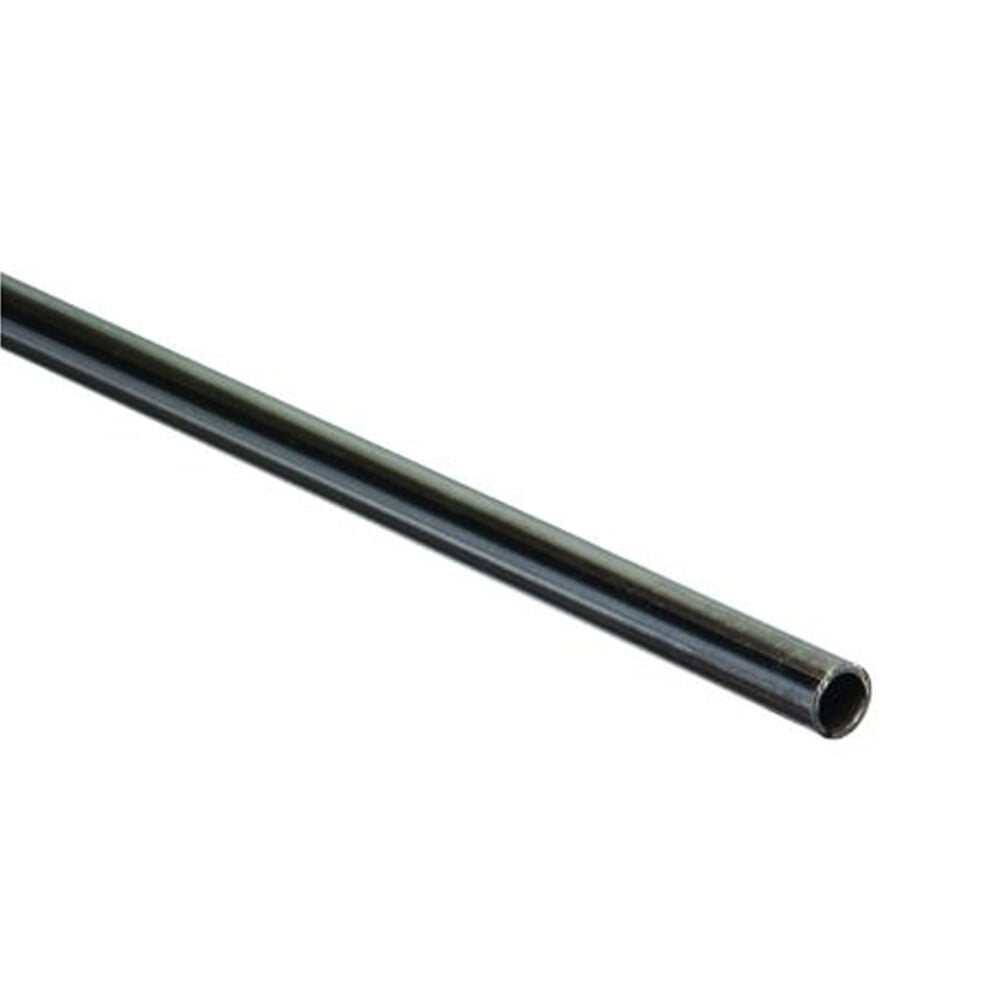 image of N215-723 Weldable Round Tubing 1/2 Inch By 48 Inch Hot Rolled Plain Steel