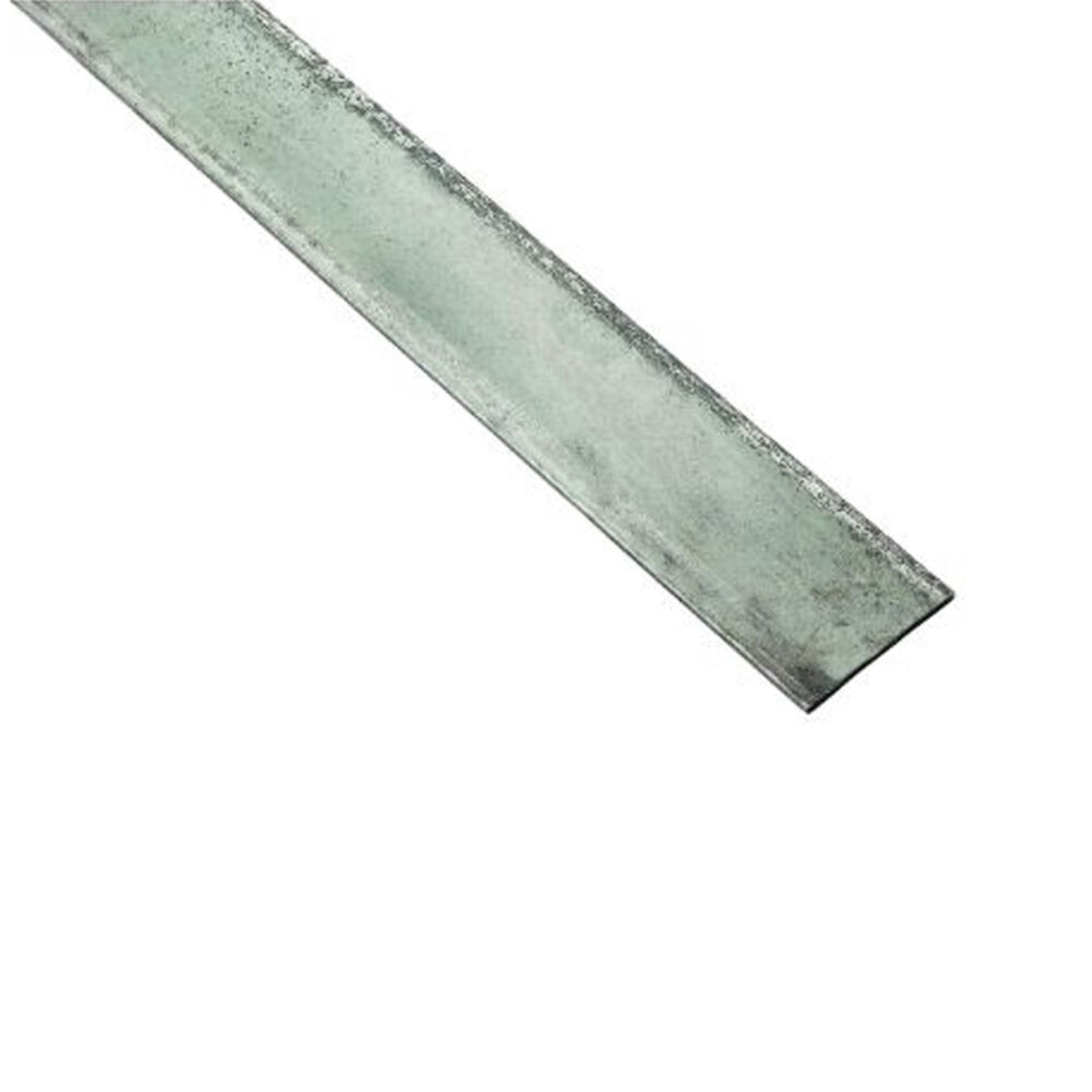 image of N215-608 Weldable Flat Bar 1/8 Inch Thick 2 Inch By 48 Inch Hot Rolled Plain Steel