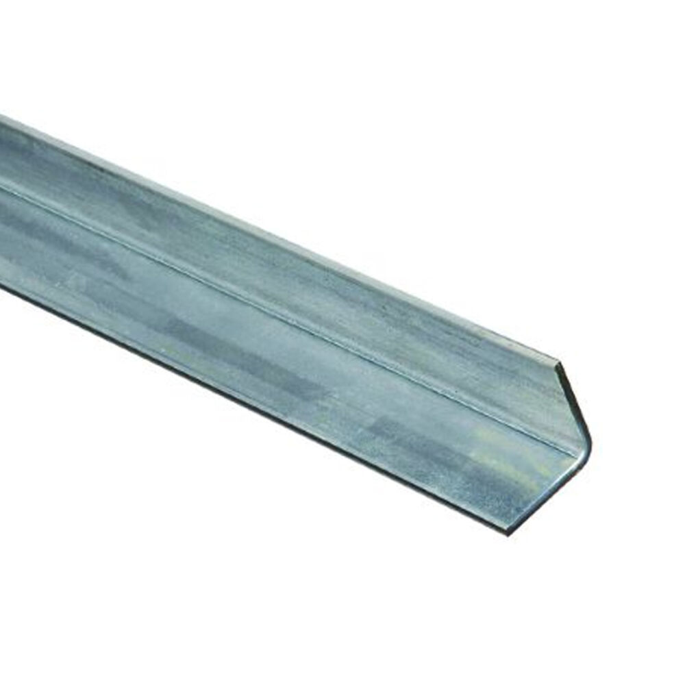 image of N179-952 Solid Angle 12 Gauge Steel 1-1/4 By 1-1/4 By 36 Inch Galvanized
