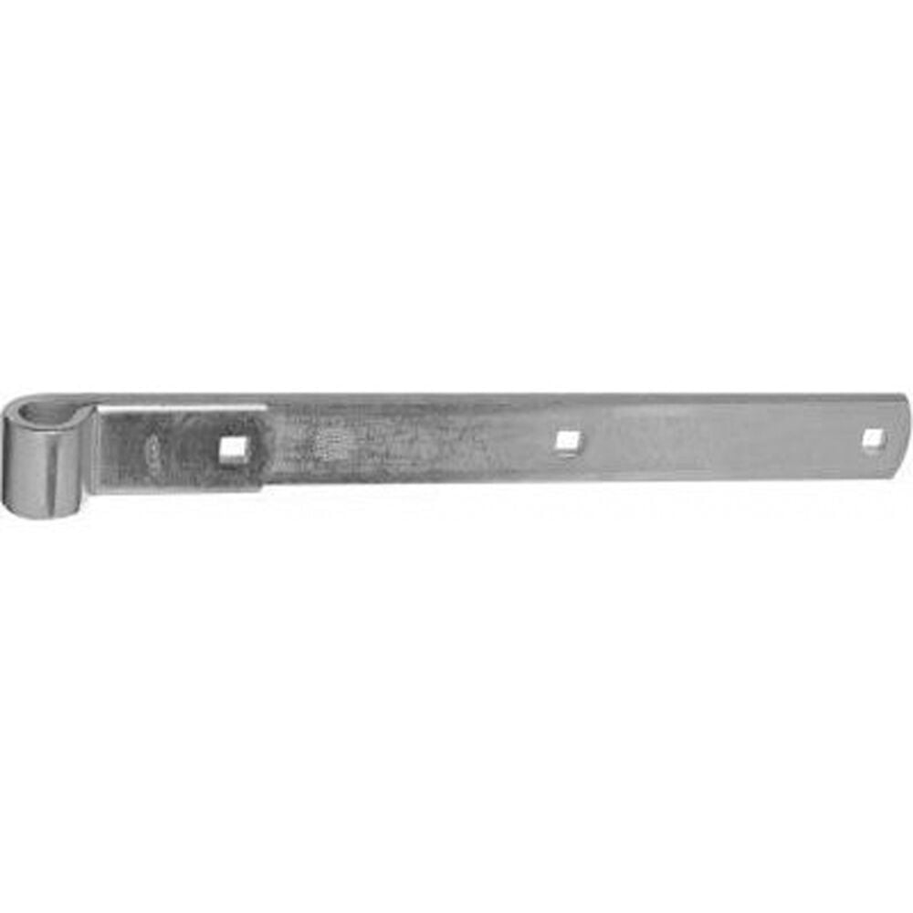 image of N130-799 Hinge Strap 14 Inch Zinc Plated Steel
