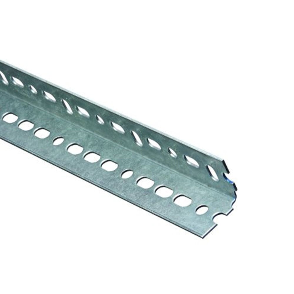 image of N180-083 Slotted Angle 0.074 Thick 1-1/2 By 48 Inch Galvanized Steel