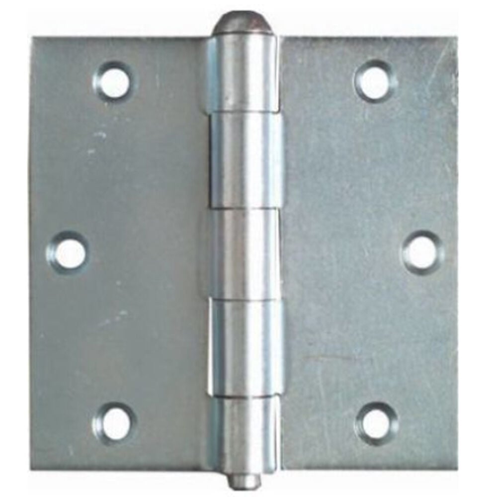 image of N195-669 Removable Pin Broad Hinge 3-1/2 Inch Zinc Plated Steel 2 Pack