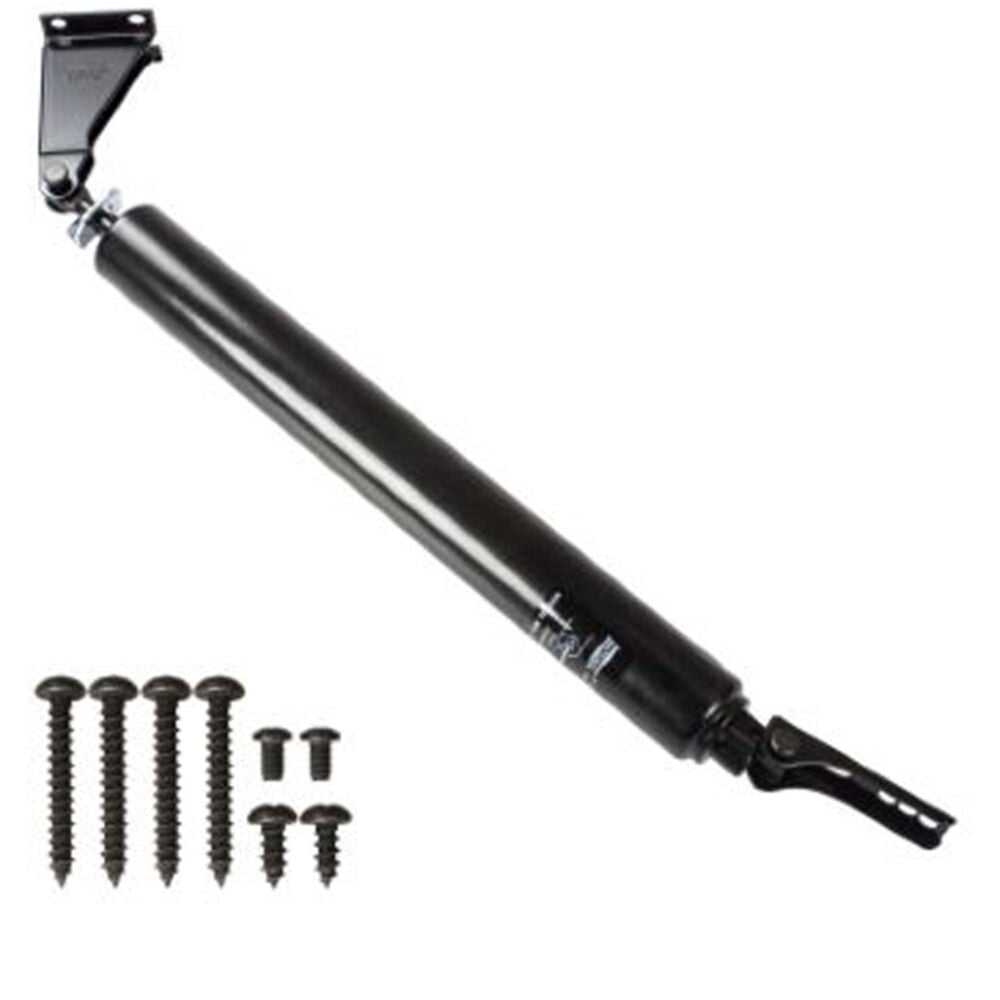 image of N181-610 S176-543 Adjustable Air Pneumatic Door Closer Satin Black