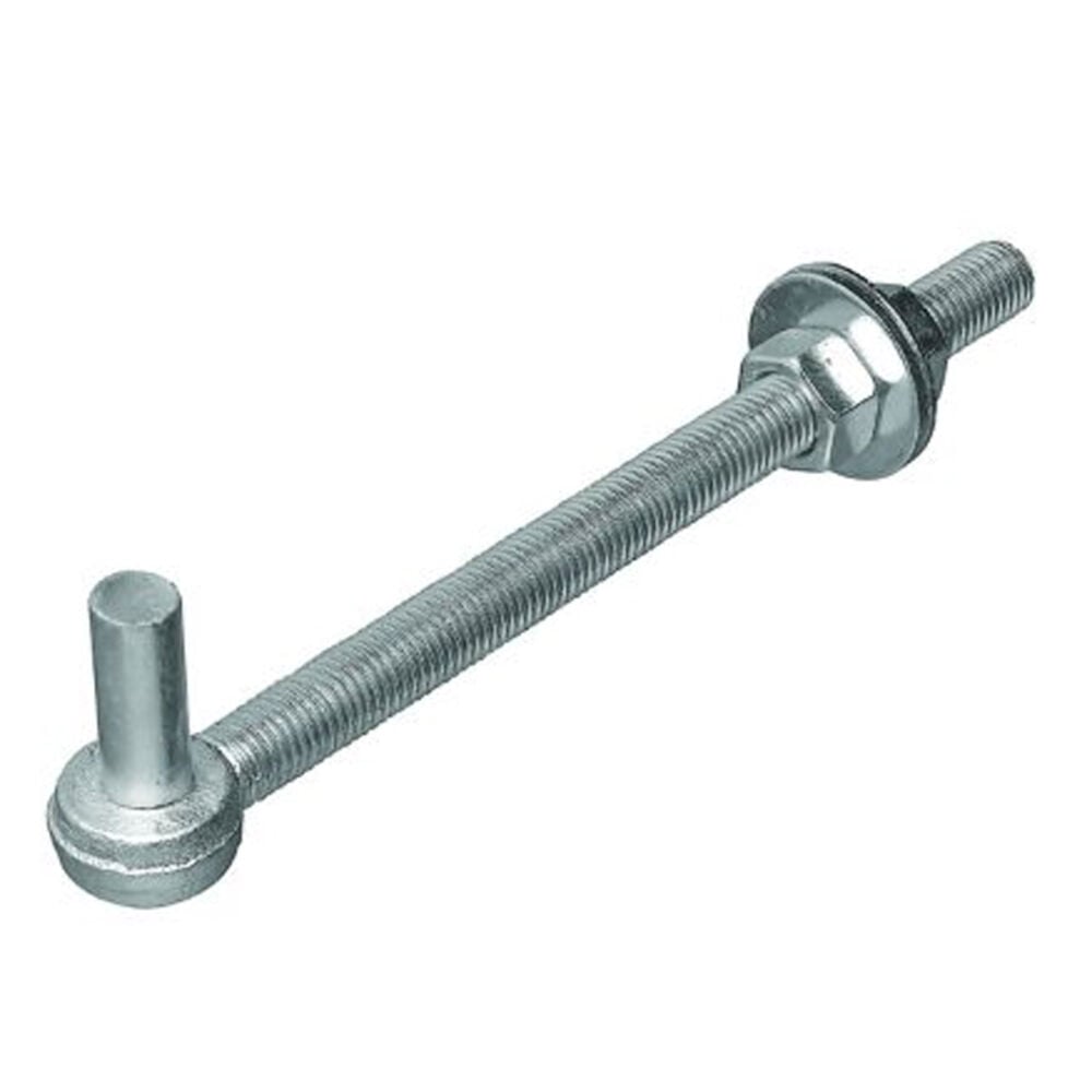 image of N130-641 Bolt Hook 3/4 By 10 Inch Zinc Plated Steel