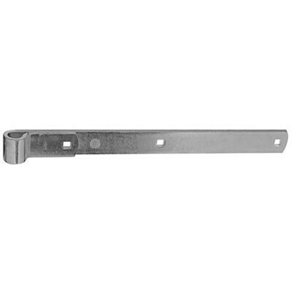 image of N168-336 Gate Hinge Strap 16 Inch Zinc Plated Steel