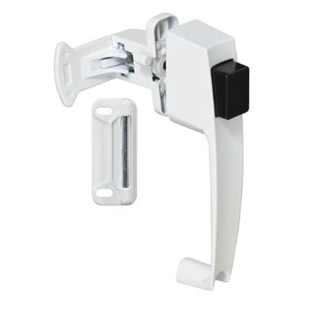 image of Push Button Latch 1-3/4 Inch White