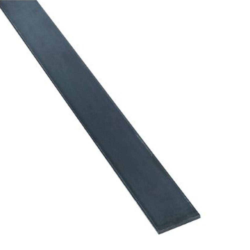 image of N215-657 Weldable Flat Bar 3/16 Inch Thick 2 Inch By 48 Inch Hot Rolled Plain Steel