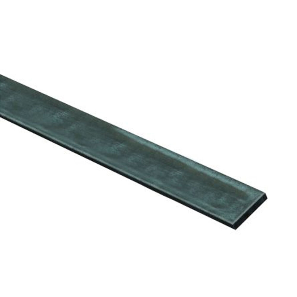 image of N215-673 Weldable Flat Bar 1/4 Inch Thick 1-1/2 Inch By 48 Inch Hot Rolled Plain Steel