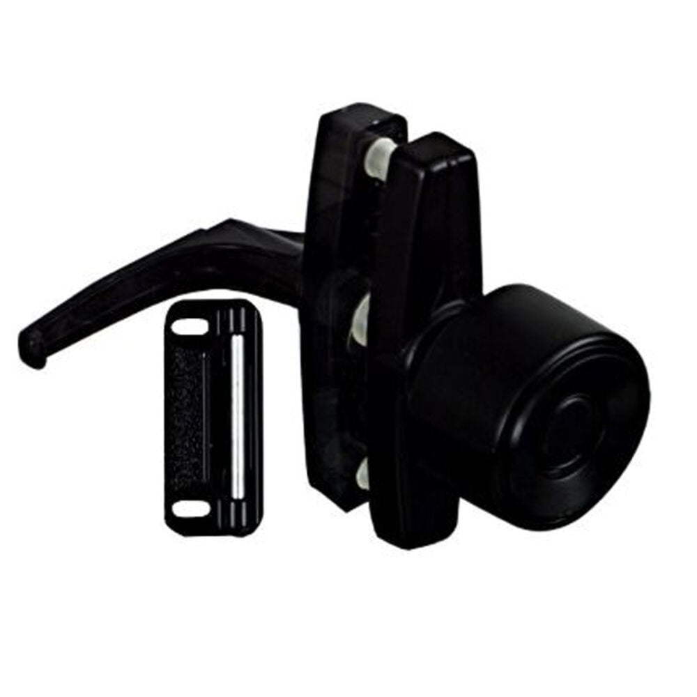 image of N178-798 Storm & Screen Universal Knob Latch Black
