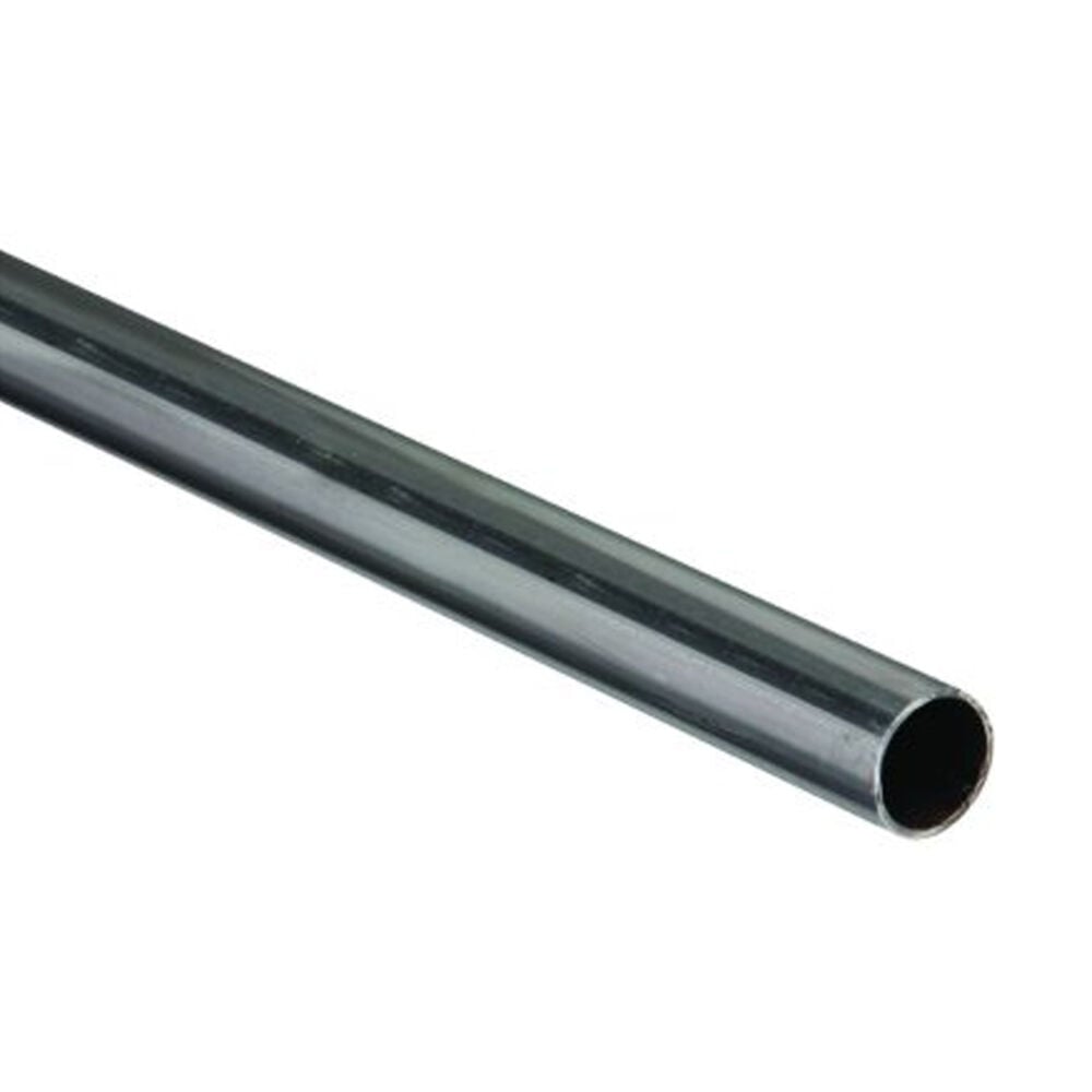 image of N215-749 Weldable Round Tubing 1 Inch By 48 Inch Hot Rolled Plain Steel