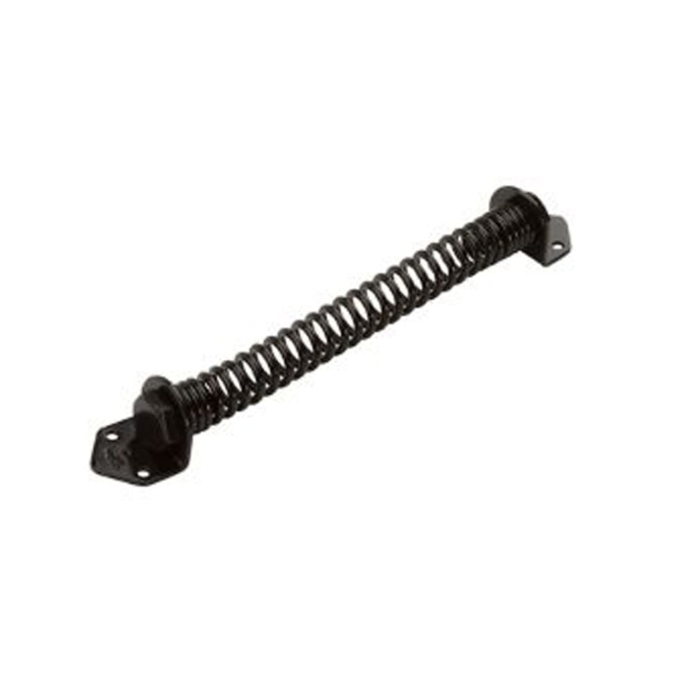 image of N165-498 Adjustable Ornamental Gate Spring 11 Inch Satin Black