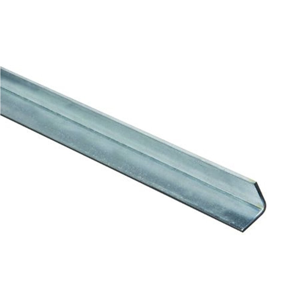 image of N179-945 Solid Angle 12 Gauge Steel 1 By 1 By 72 Inch Galvanized