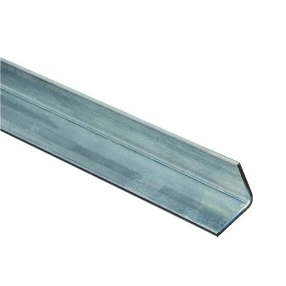image of N179-978 Solid Angle 12 Gauge Steel 1-1/4 By 1-1/4 By 72 Inch Galvanized