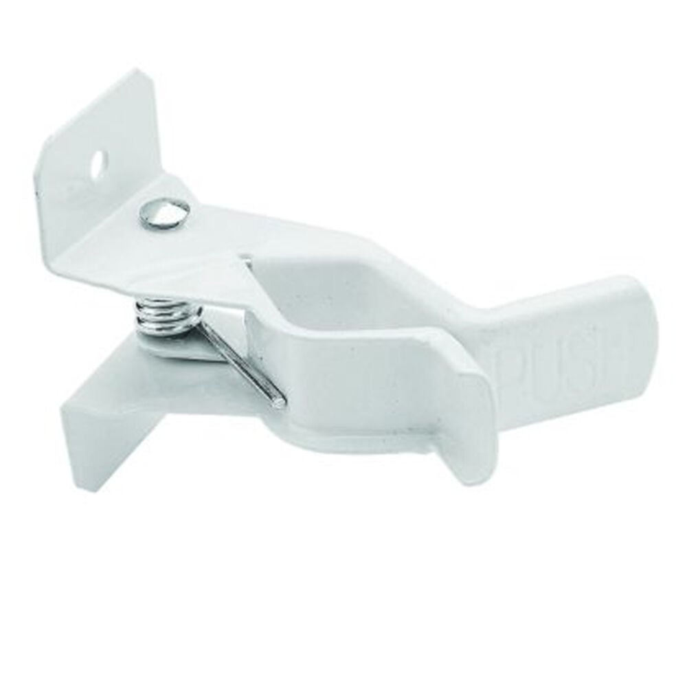 image of N112-040 Tool Storage Clips White Painted Steel 2 Pack