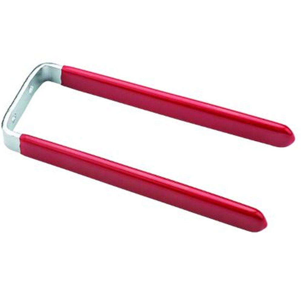 image of N112-016 Tool Hook 6 Inch Red Vinyl Coated Steel