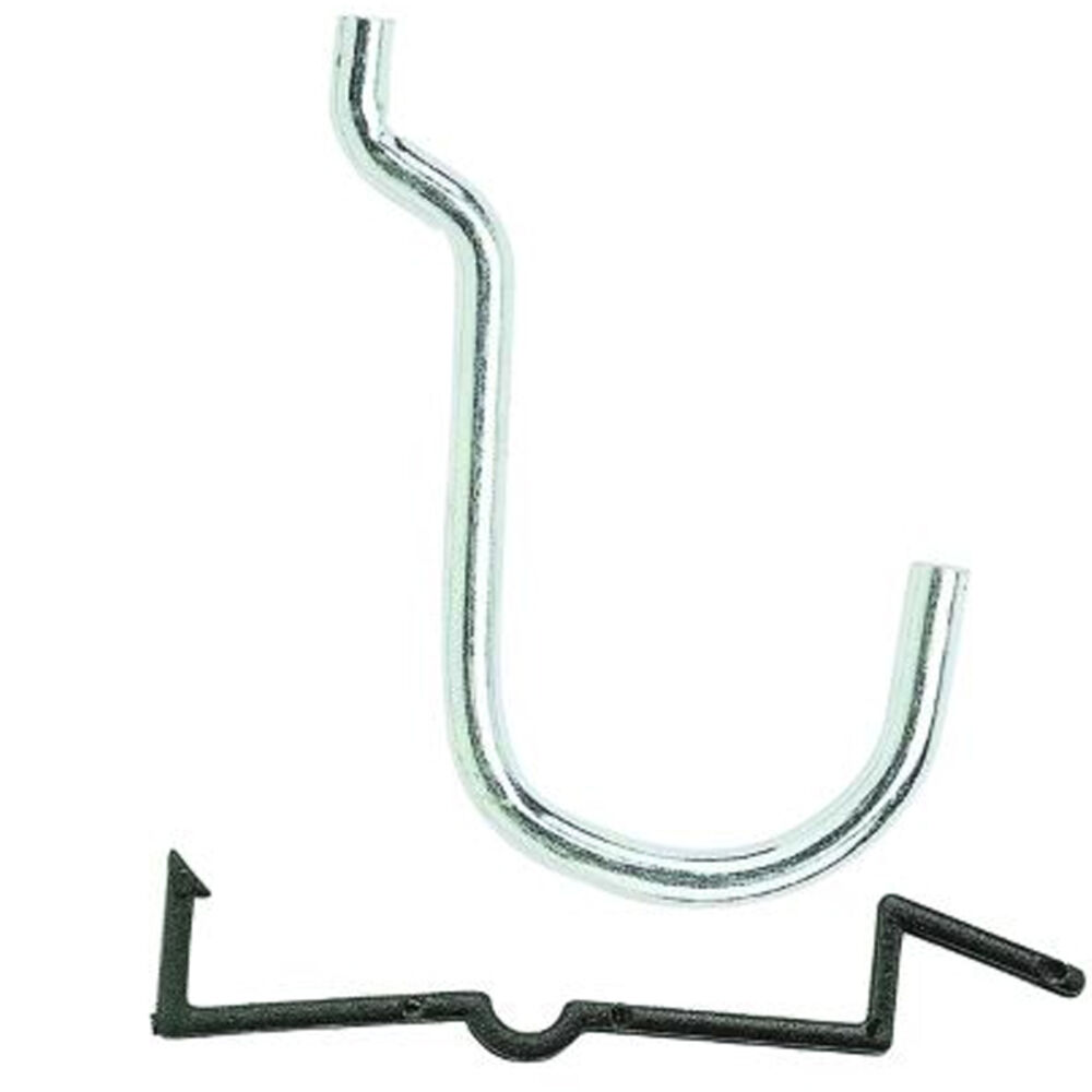 image of V2305 Locking Curved Hooks in Zinc plated - N180-024