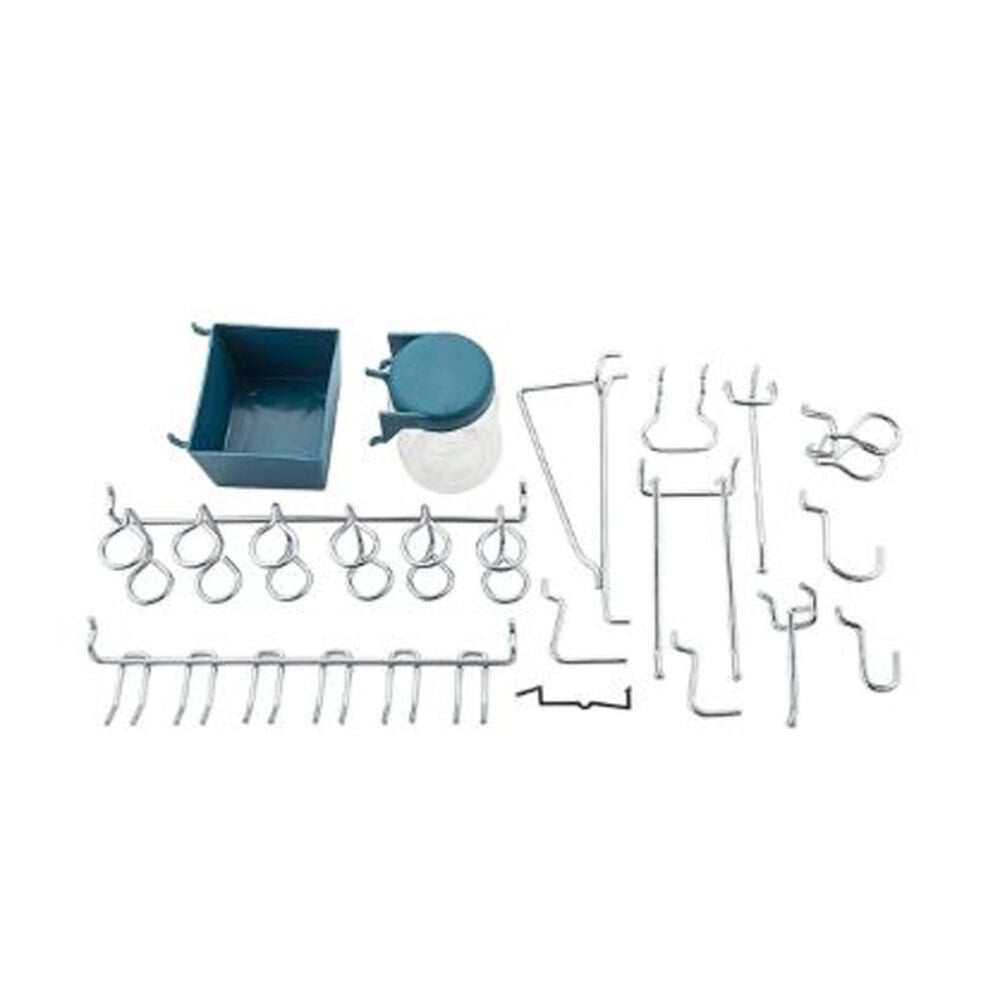 image of N112-058 2392BC Peg Hook Assortment in Zinc plated