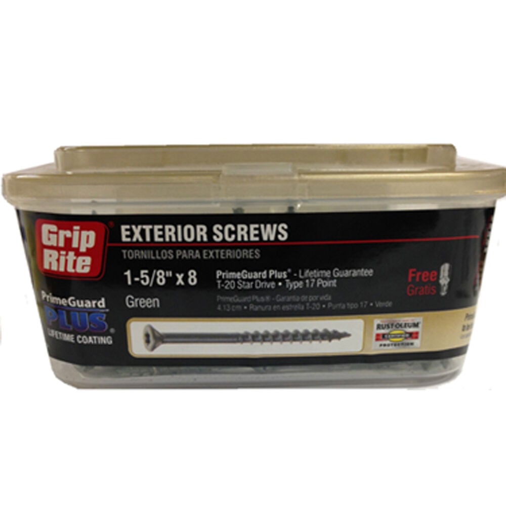 image of Screw 10 X 3 1/2 Green 1LB