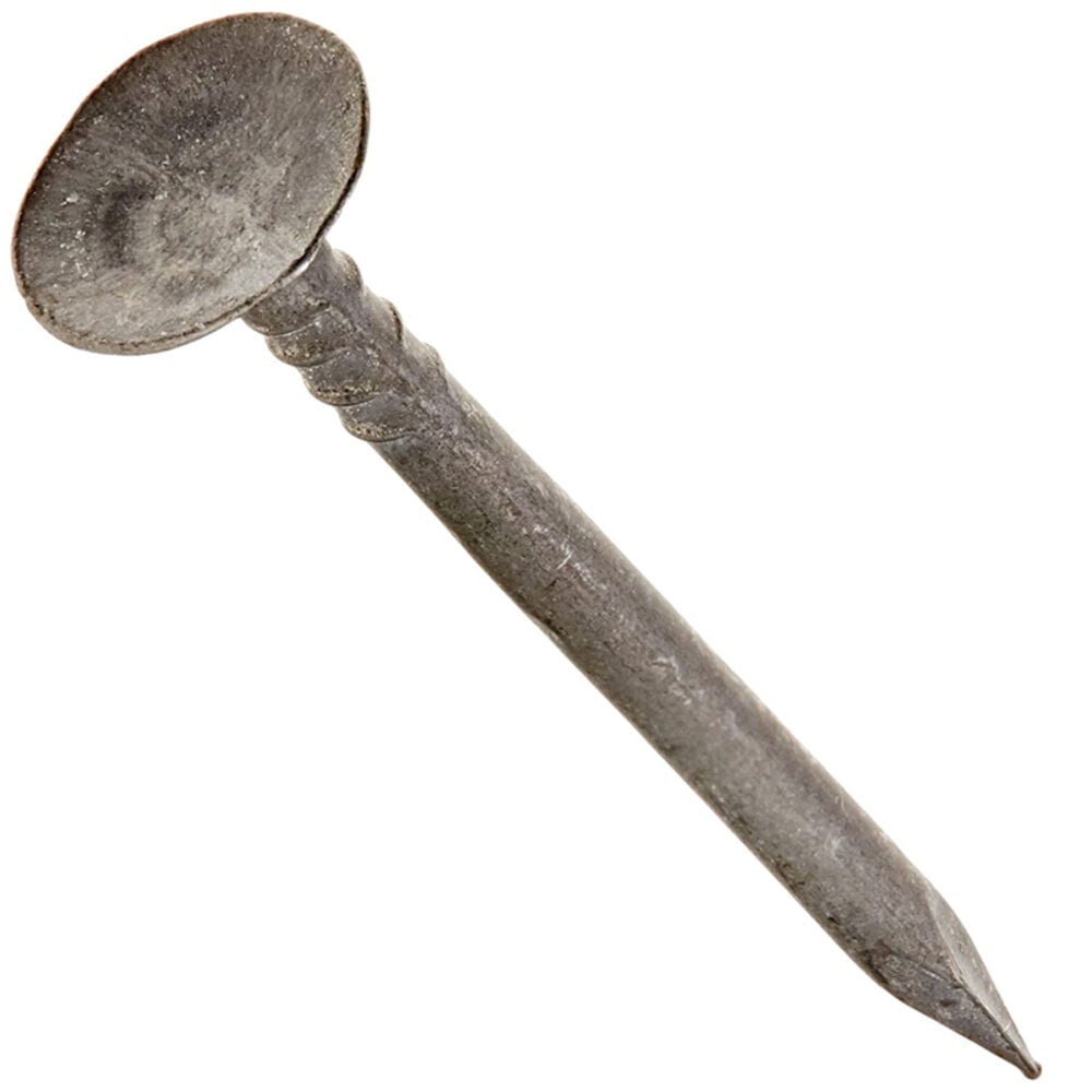 image of 1 lb Coated Cupped Head Smooth Shank Drywall Nails, 1-3/8-Inch