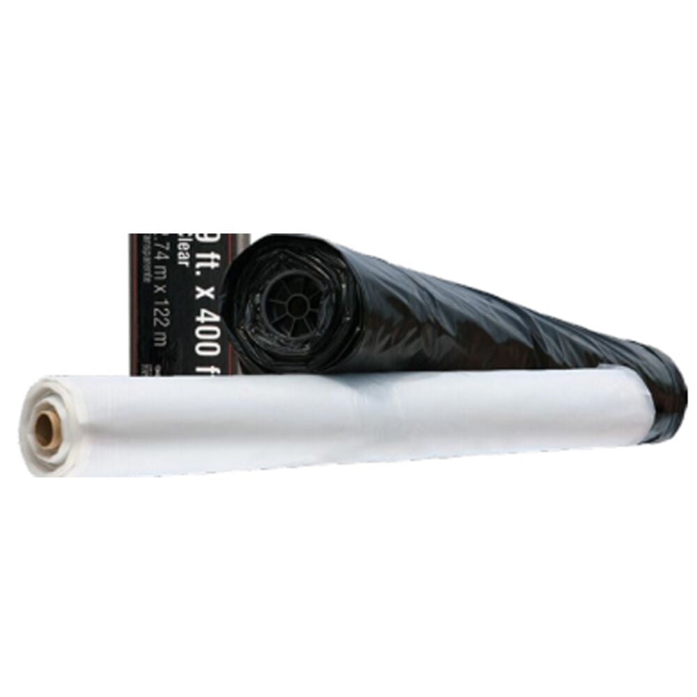 image of Poly 2 Mil, Clear, 10FT X 100FT