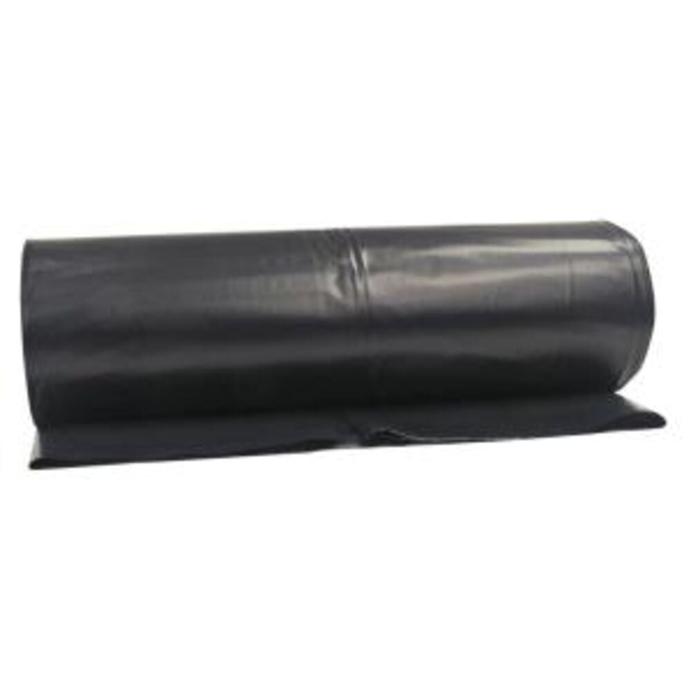 image of Poly 4 Mil, Black, 20FT X 50FT