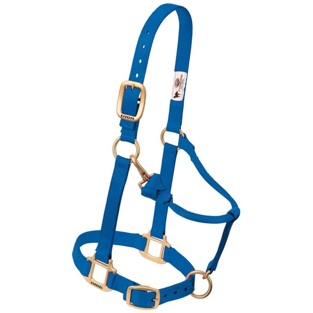 image of Original Adjustable Chin and Throat Snap Halter- Weanling