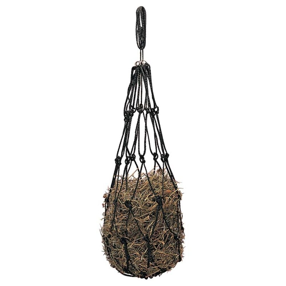 image of Rope Hay Bag, Black, Large