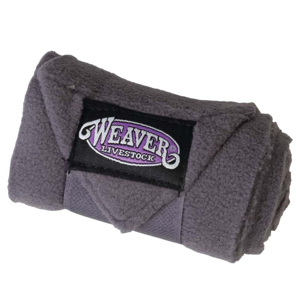 image of Sheep & Goat Fleece Leg Wraps, Four-Pack, Steel