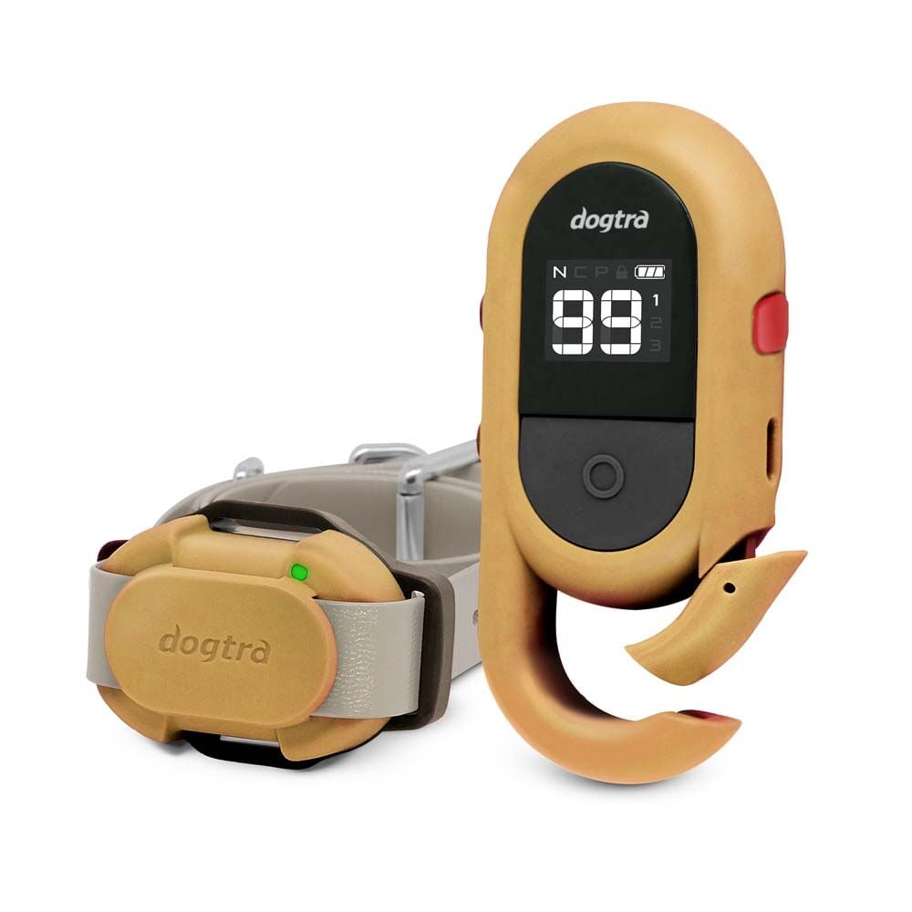 image of CUE Remote Dog Training eCollar (2nd Generation), Tan