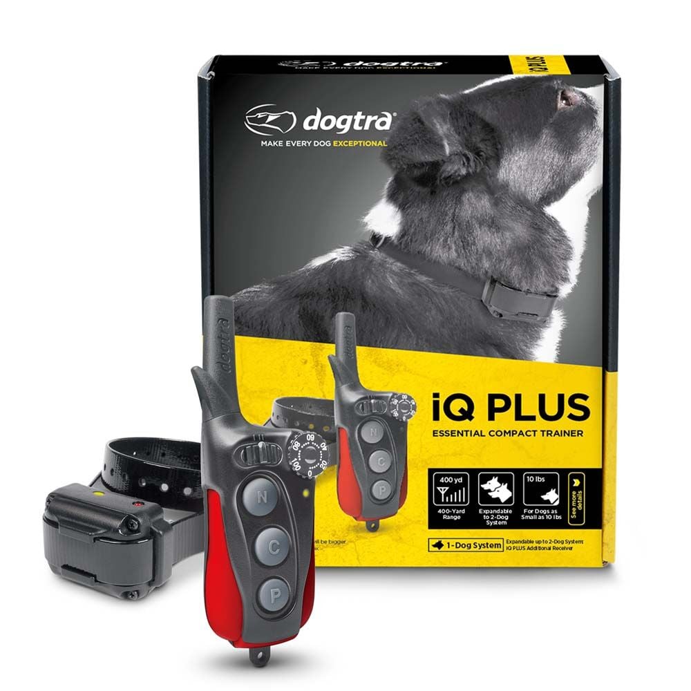 image of iQ PLUS Rechargeable Waterproof 400-Yard Remote Dog Training E-Collar
