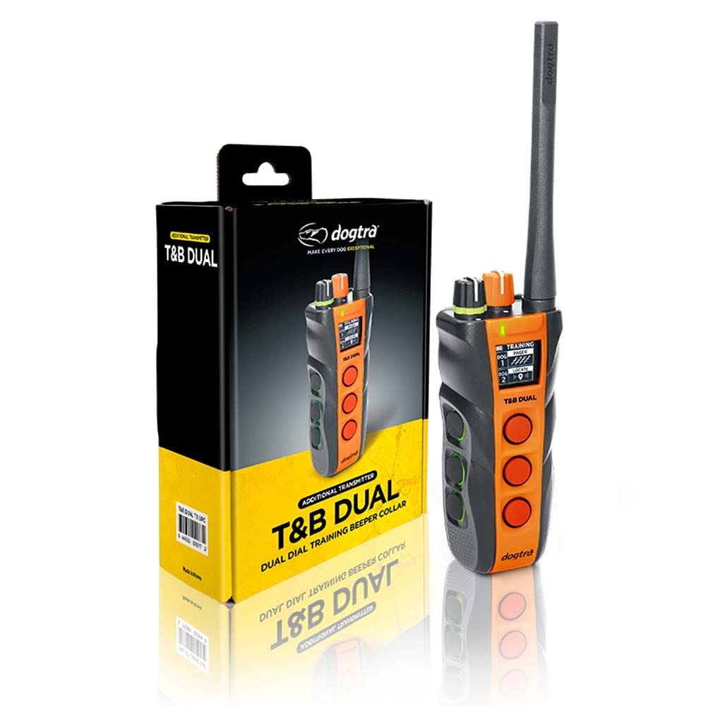 image of T&B DUAL Additional Transmitter Long Range 1.5-Mile Expandable DUAL DIAL Training & Beeper Remote Dog Training